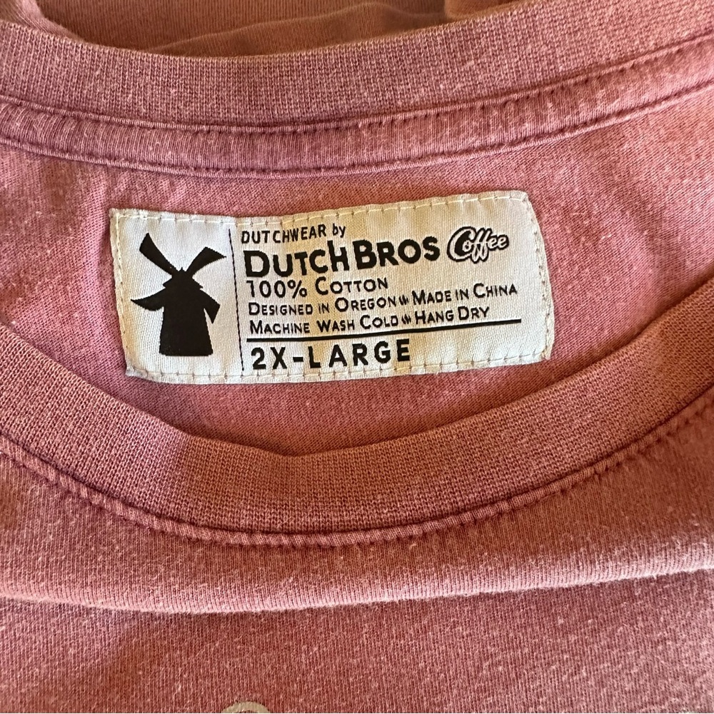 Dutch Bros PINK MEDIUM Positive Vibes Since 1992 RARE DB 1992 - Picture 5 of 6